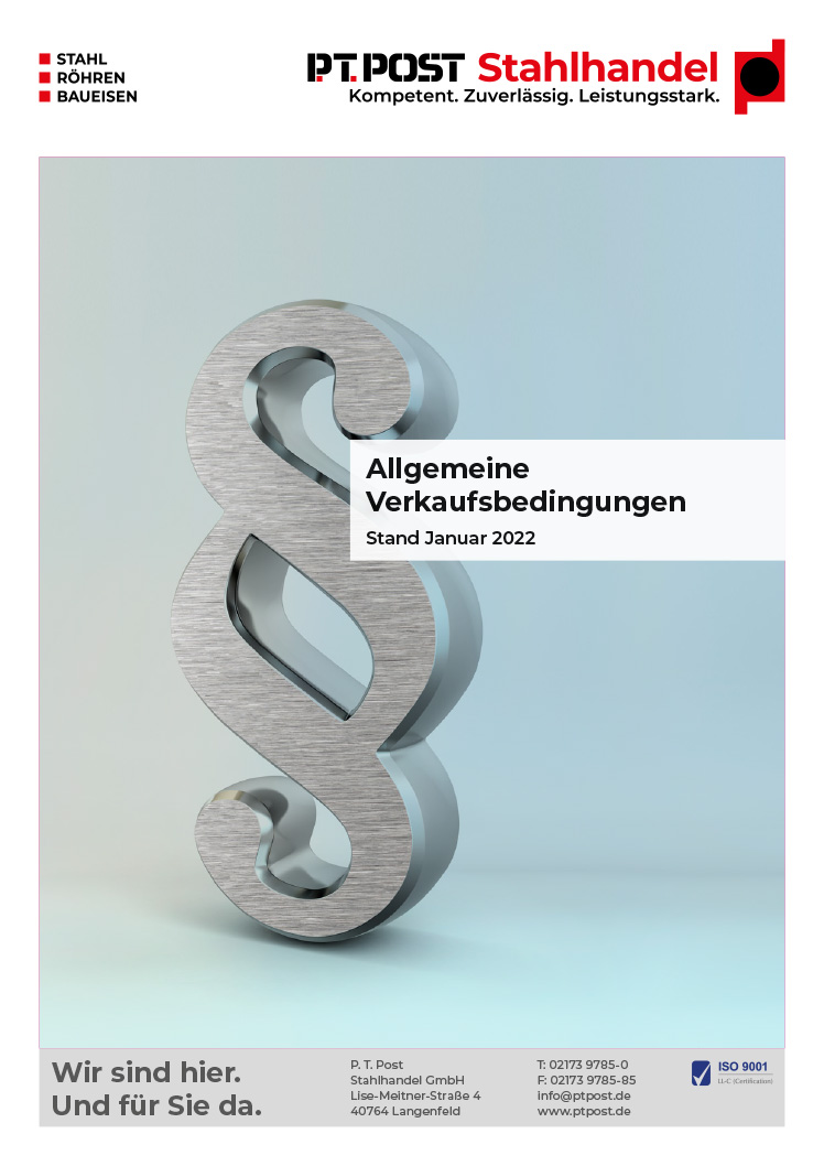 Allgemeine Verkaufsbedingungen